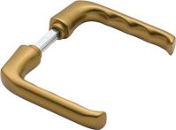 NW Türdrückerpaar London 113 Alu.F4 o.Rosetten VK 8mm (3000252066)