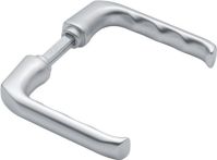 NW Türdrückerpaar London 113 Alu.F1 o.Rosetten VK 8mm (3000252122)