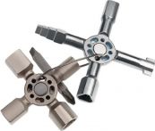 NW Schaltschrankschlüssel TwinKey® 6 Funktionen m.Magnet Verb.KNIPEX (4000829768)
