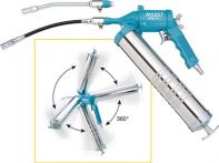 NW Druckluftfettpresse 9042N-1 230l/min 400 ml 6,3bar HAZET (4000898941)