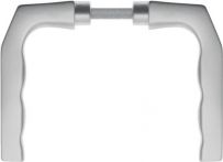 NW Türdrückerpaar 125Z Alu.0105 o.Rosetten VK 8mm (3000200004)