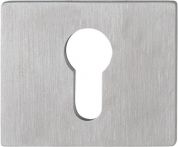 NW Schlüsselrosetten-Paar E847NS VA F69 Schildstärke 2mm PZ rechteck. (3000203530)