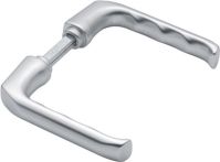 NW Türdrückerlochteil London 113 Alu.F1 8mm DIN L/R HOPPE (3000252123)