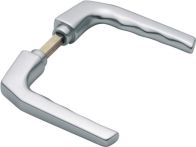 NW Türdrückerlochteil Frankfurt 117L Alu.F1 8mm DIN L/R HOPPE (3000252568)