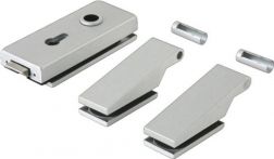 NW Glastürbeschlag STUDIO Classic LM silber elox.PZ DIN L/R (3000254449)