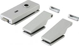 NW Glastürbeschlag STUDIO Classic LM silber elox.BB DIN L/R (3000254450)