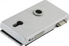 NW Glastürschloss OFFICE Classic LM silber elox.PZ DIN li. (3000254489)