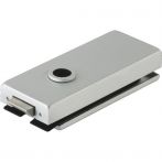 NW Glastürschloss STUDIO Classic LM silber elox.UV Drückerführung vorn DIN L/R (3000254506)