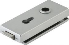 NW Glastürschloss STUDIO Classic LM silber elox.PZ DIN L/R (3000254507)