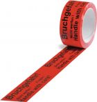NW Warnklebeband PP,Bruchgefahr L.66 m,B.50mm rot Rl. (3000265551)