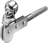 NW Fensterladenfeststeller L.120mm STA blau verz.m.Frauenkopf,z.Einschr.VORMANN (3000272383)