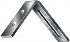 NW Verstellwinkel L.80x65mm B.20mm S.4mm STA roh blau verz.VORMANN (3000272421)