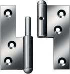 NW Türaufschraubband STA li.80x72mm DIN L fester Stift (3000272454)