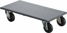 NW Transportroller D.100mm 330kg L600mm B350mm thermoplastisch m.Rutschschutzbelag (3000275042)