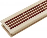 NW Badezimmerlüftung L.452mm B.92mm Ku.ähnl.reinweiß Ecken ger. (3000281524)