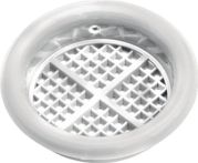 NW Lüftungsrosette Durchmesser 40mm Kunststoff weiß zum Einlassen (3000281633)