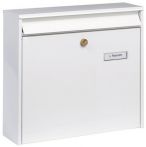NW Briefkasten Potsdam H.322mm B.362mm T.100mm weiß STA DIN C4 BURG-WÄCHTER (3000290221)