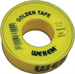 NW PTFE Dichtband Golden Tape L12m B12,7mm D0,1mm 100g/m² Spule WEKEM (4000352053)