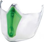 NW Visier 6x3 PC Halterung: rauch/grün,Visier: getönt EN 166b (4000370008)