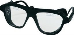 NW Schutzbrille EN 166 Bügel schwarz,Scheiben klar Nylon,Glas (4000370014)