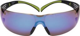 NW Schutzbrille SecureFit-SF400 EN 166,EN 172 Bügel schwarz grün,Scheiben blau PC (4000370068)