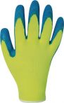 NW Handschuhe Harrer Gr.9 gelb/blau Acryl m.Latex EN 388 Kat.II (4000371042)
