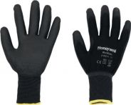 NW Handschuhe Workeasy Black PU Gr.8 schwarz PES m.Polyurethan EN 388 Honeywell (4000371203)
