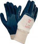 NW Handschuhe Hylite 47-400 Gr.8 weiß/blau Strickfutter m.3/4 Nitril EN 388 Kat.II (4000371365)