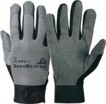 NW Kunstlederhandschuhe RewoMech 640 Gr.9 schwarz/grau Kunstleder/EL EN 388 Kat.II (4000371732)