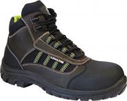 NW Sicherheitsstiefel Danube Gr.39 schwarz/braun Leder/Textileins. S3 SRC EN20345 (4000373449)