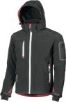 U-Power Softshelljacke Metropolis - Schwarz/Carbon