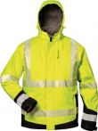Feldtmann Warnschutz-Softshelljacke Melvin - Gelb/Schwarz