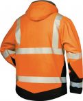 Feldtmann Warnschutz-Softshelljacke Lukas - Orange/Schwarz