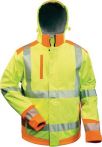 Feldtmann Warnschutzsoftshelljacke Rickmer - Gelb/Orange