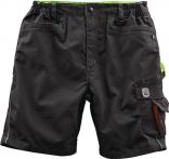 Terrax Herren Shorts - Schwarz/Limette