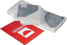 NW Löschdecke DIN EN 1869:2001 L1800xB1600mm Glasfasergewebe,frotteeartig JUTEC (4000382100)