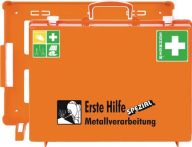 NW Erste Hilfe Koffer Beruf SPEZIAL Metallverarbeitung B400xH300xT150ca.mm orange (4000386032)