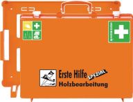 NW Erste Hilfe Koffer Beruf SPEZIAL Holzbearbeitung B400xH300xT150ca.mm orange (4000386034)