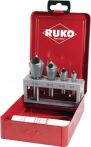 NW Querlochsenkersatz 2-5/5-10/10-15/15-20mm HSS-Co5 5 tlg. Metallkassette RUKO (4000601650)
