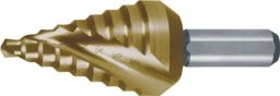 NW Stufenbohrer Bohrber.4-20mm HSS TiN Spiralnut RUKO (4000601756)
