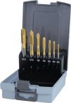 NW Maschinengewindebohrerset DIN371/376 Form B M3-M12 7tlg.HSS-TiN Ku.-Kassette (4000602043)