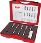 NW Kernbohrersatz 10tlg. D.14-22mm HSS L.30mm Weldon RUKO (4000602440)