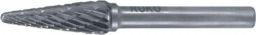 NW Frässtift Form KEL D.3mm Kopf-L.14mm Schaft-D.3mm HM Verz.KVZ 4 RUKO (4000602909)