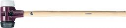 NW Vorschlaghammer SIMPLEX Kopf-D.80mm L.800mm Superplast.weiß/Gum.schwarz mittelh. (4000760017)