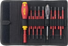NW Schraubendrehersatz slimVario 16-tlg.m.Wechselkl.VDE WIHA (4000793348)