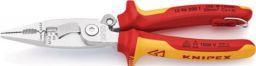 NW Elektroinstallationszange L.200mm VDE verchr.2K-Hülle m.Öffnungsf.m.Öse KNIPEX (4000810294)