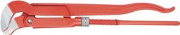 NW Rohrzange DIN 5234 L.245mm 1/2Zoll S-Maul rot pulverbesch.CV. KNIPEX (4000810729)