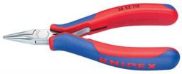 NW Elektronikgreifzange L.145mm lang/flach/rd. KNIPEX Mehrkomp.-Hüllen (4000810735)