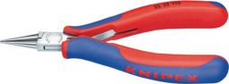 NW Elektronikgreifzange L.115mm pol. rd./spitz KNIPEX Mehrkomp.-Hüllen (4000810784)