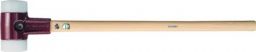 NW Vorschlaghammer SIMPLEX Kopf-D.80mm mittelhart Superplastik weiß Hickory HALDER (4000811700)